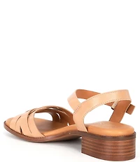 Chelsea & Violet Este Leather Ankle Strap Sandals