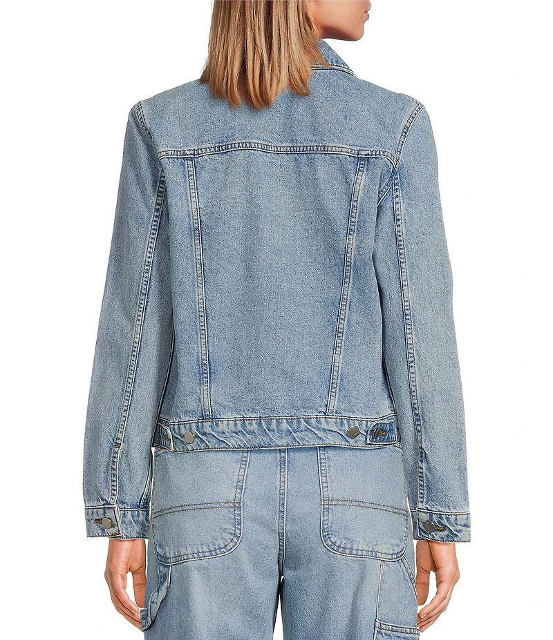Chelsea & Violet Florence Denim Button Front Jacket