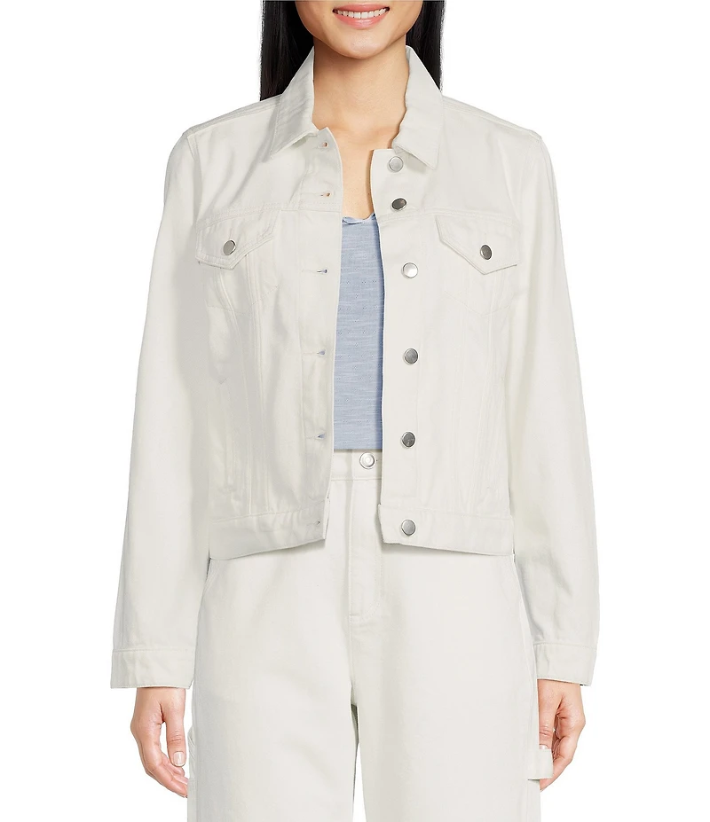Chelsea & Violet Florence Denim Button Front Jacket