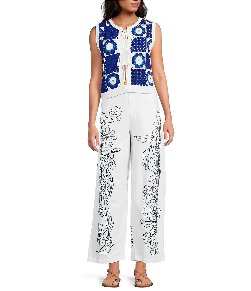 Chelsea & Violet Jet Straight Leg Pants