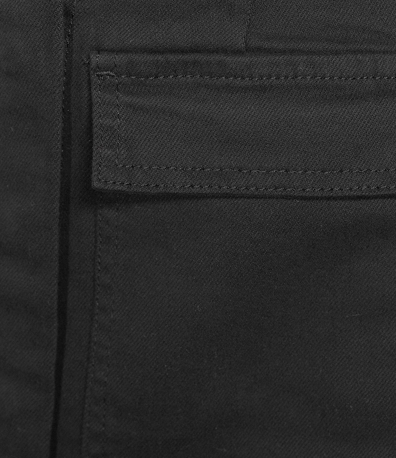 Chelsea & Violet Lena Denim A-Line Front Pocket Mini Skirt