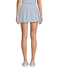 Chelsea & Violet Lily Drapey Gauze Mini Skirt