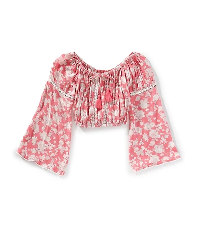 Chelsea & Violet Little Girls Daisy Long Sleeve Top