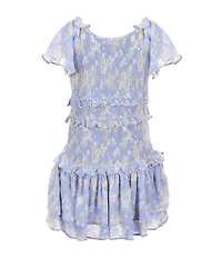 Chelsea & Violet Little Girls Daisy Smocked Dress