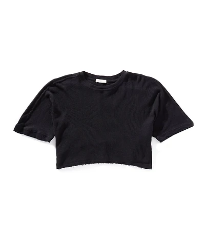 Chelsea & Violet Little Girls Short Sleeve Knit Dolman T-Shirt