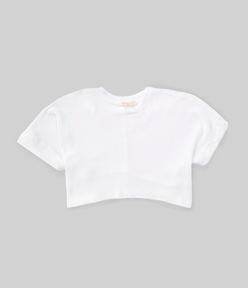 Chelsea & Violet Little Girls Short Sleeve Knit Dolman T-Shirt