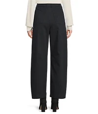 Chelsea & Violet Livia Beaded Applique High Rise Straight Leg Denim Jeans