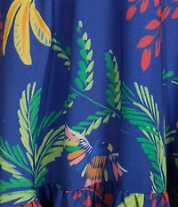 Chelsea & Violet Willow Printed V-Neck Sleeveless A-Line Dress