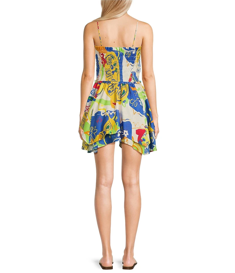 Chelsea & Violet Yvette Sleeveless Smocked A-Line Dress
