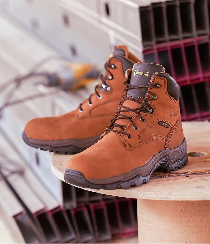 Chippewa Est. 1901 Men's Graeme 6#double; Waterproof Composite Toe Work Hiking Boots