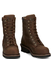 Chippewa Est. 1901 Men's Valdor 8#double; Waterproof Composite Toe Logger Boots
