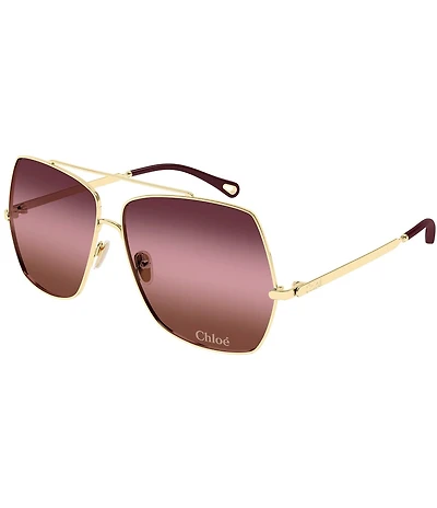 Chloe Women's Aly 62mm Geometric Sunglasses