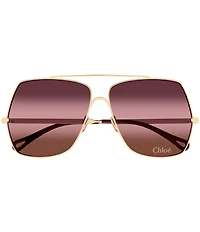 Chloe Women's Aly 62mm Geometric Sunglasses