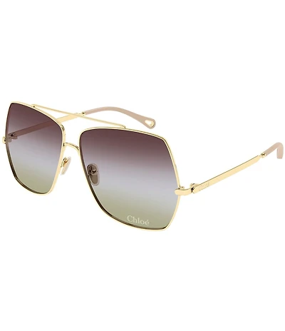 Chloe Women's Aly 62mm Geometric Sunglasses