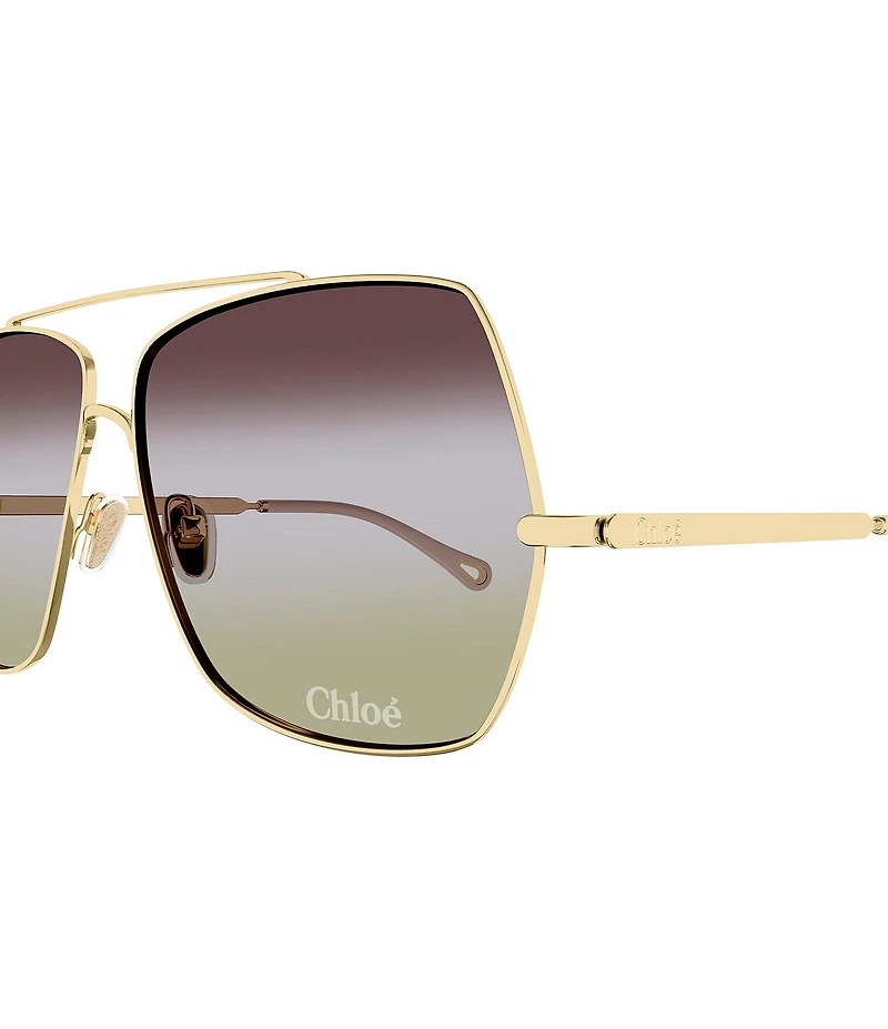 Chloe Women's Aly 62mm Geometric Sunglasses