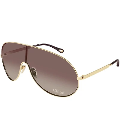 Chloe Aly 99mm Mask Statement Sunglasses