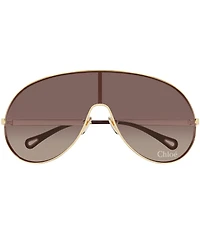 Chloe Aly 99mm Mask Statement Sunglasses