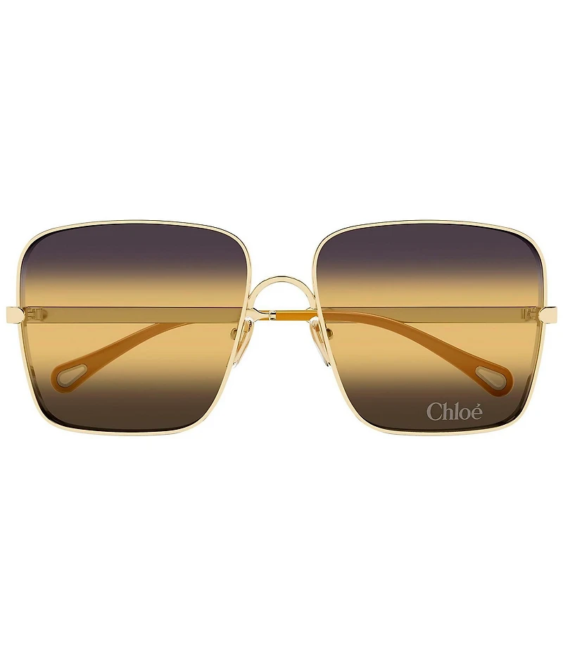 Chloe Women's Aly Bold 61mm Gradient Square Sunglasses