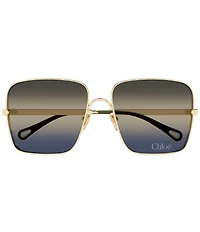 Chloe Women's Aly Bold 61mm Gradient Square Sunglasses