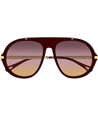 Chloe Women's Aly Combi 58mm Aviator Sunglasses