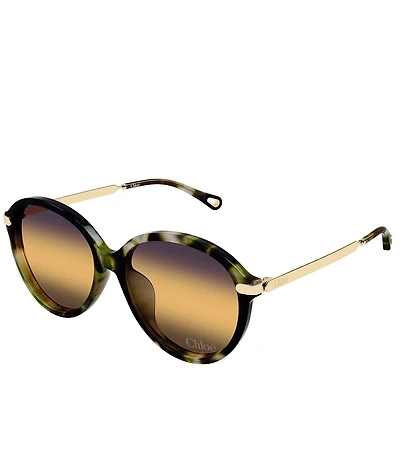 Chloe Women's Aly Combi 59mm Round Sunglasses