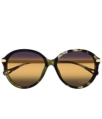 Chloe Women's Aly Combi 59mm Round Sunglasses