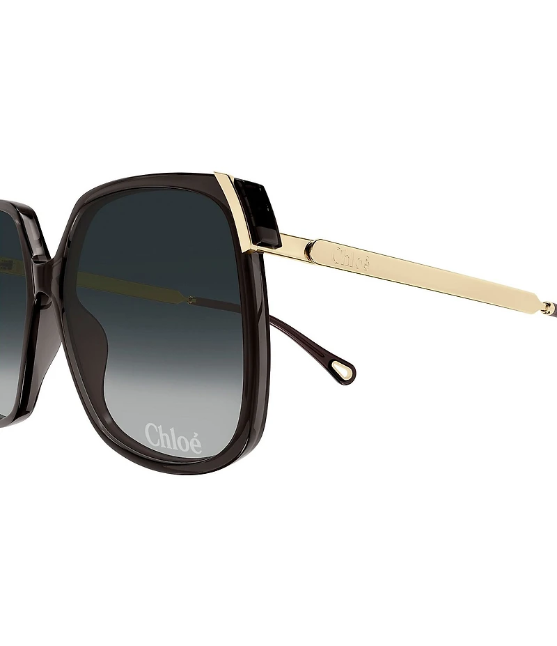 Chloe Women's Aly Combi 60mm Square Sunglasses