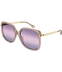 Chloe Women's Aly Combi 60mm Square Sunglasses