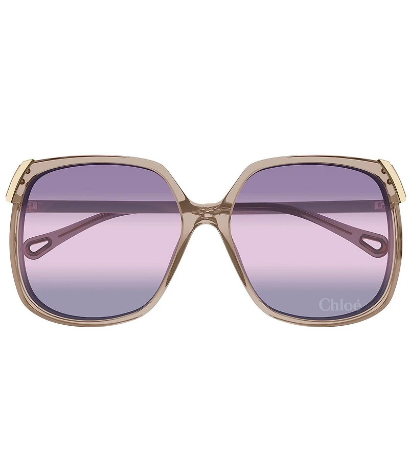 Chloe Women's Aly Combi 60mm Square Sunglasses