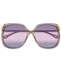 Chloe Women's Aly Combi 60mm Square Sunglasses