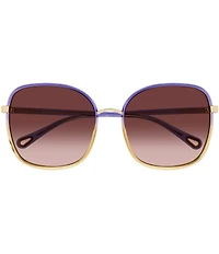 Chloe Women's Franky 59mm Square Sunglasses