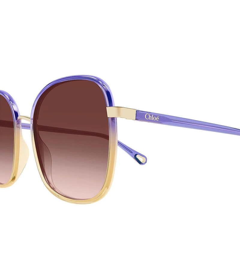 Chloe Women's Franky 59mm Square Sunglasses