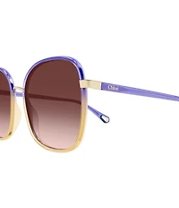 Chloe Women's Franky 59mm Square Sunglasses