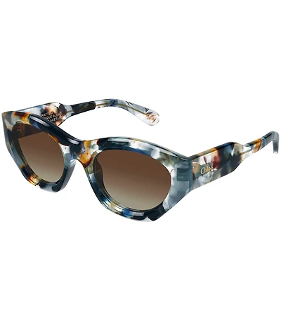 Chloe Women's Gayia 53mm Cat Eye Sunglasses