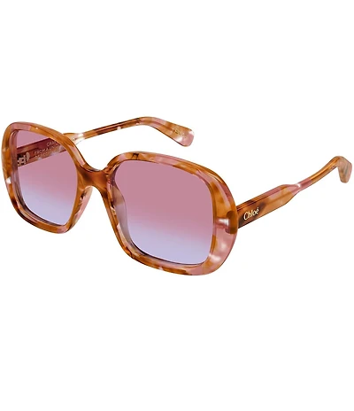 Chloe Women's Gayia 55mm Gradient Square Sunglasses