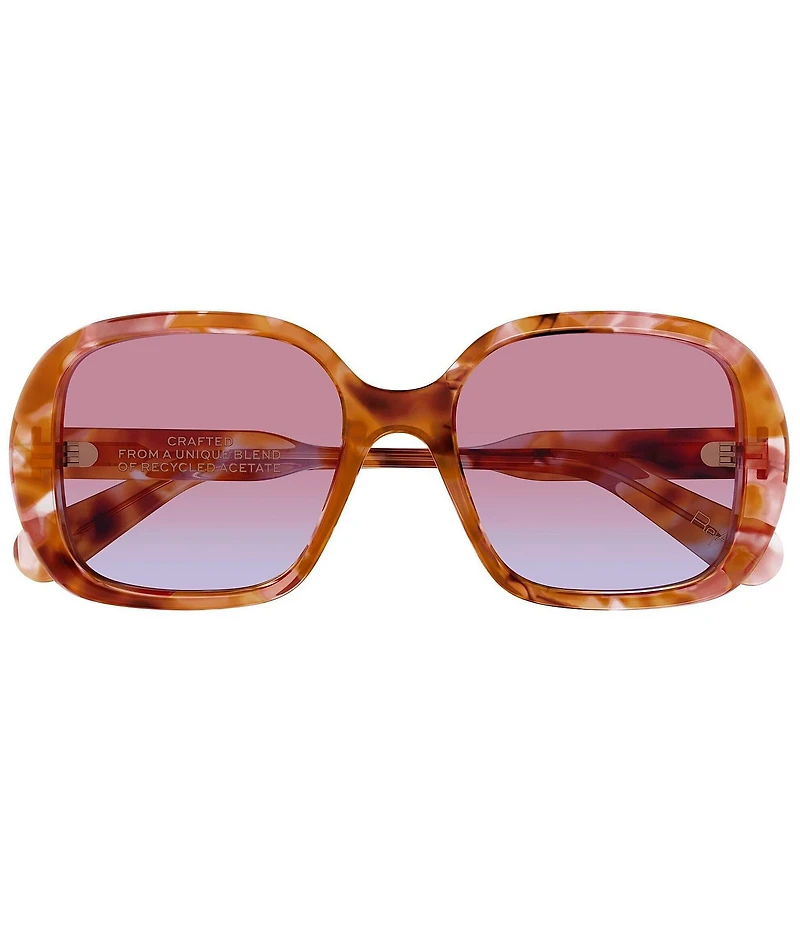 Chloe Women's Gayia 55mm Gradient Square Sunglasses