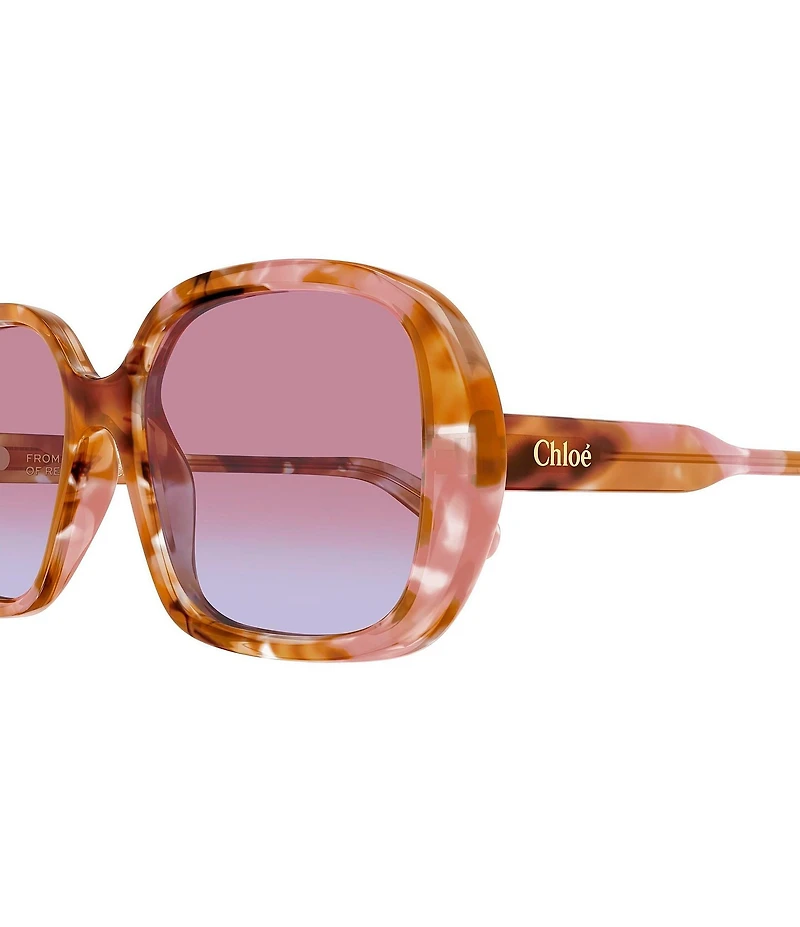 Chloe Women's Gayia 55mm Gradient Square Sunglasses