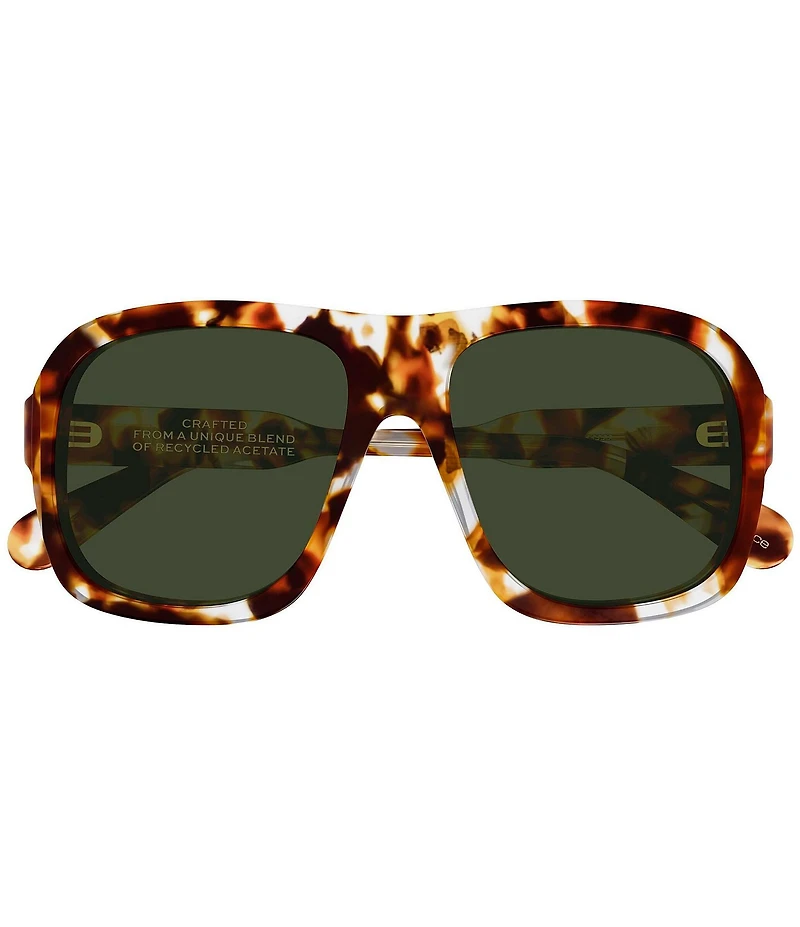 Chloe Women's Gayia 58mm Havana Navigator Sunglasses