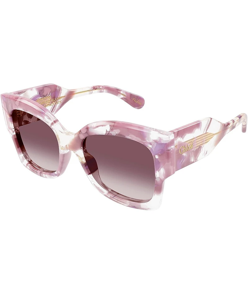 Chloe Women's Gayia Reace 55mm Butterfly Sunglasses