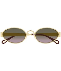 Chloe Women's Holly Metal 54mm Oval Sunglasses