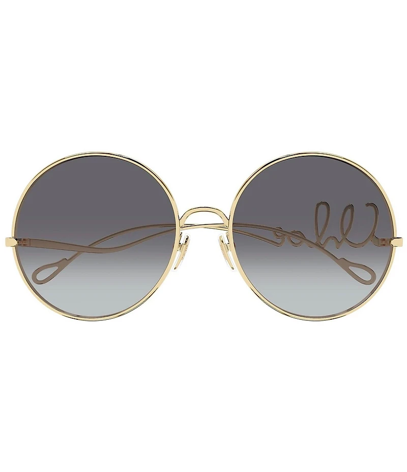 Chloe Women's Iconic 60mm Gradient Round Sunglasses