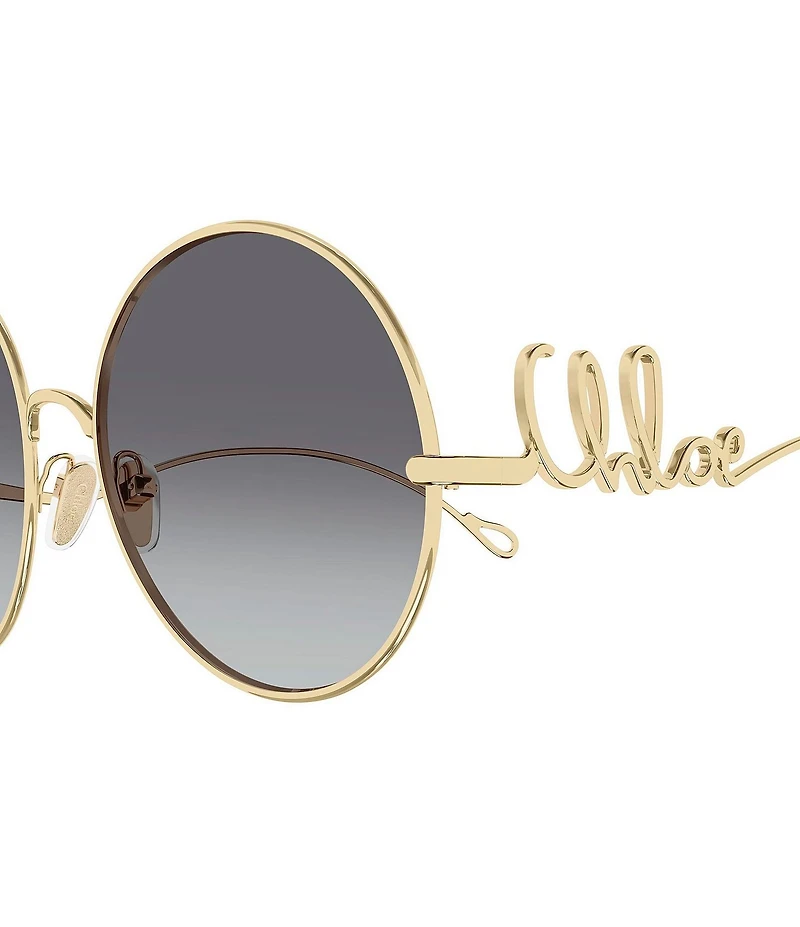 Chloe Women's Iconic 60mm Gradient Round Sunglasses