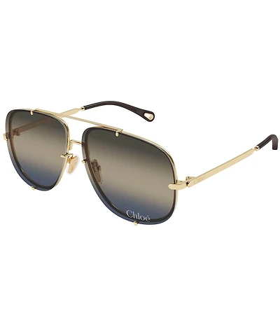 Chloe Women's Ivy 62mm Aviator Sunglasses