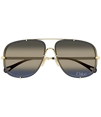 Chloe Women's Ivy 62mm Aviator Sunglasses