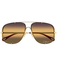 Chloe Women's Ivy 62mm Aviator Sunglasses