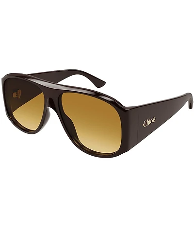 Chloe Women's Izia 60mm Shield Sunglasses