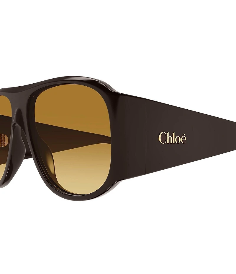 Chloe Women's Izia 60mm Shield Sunglasses