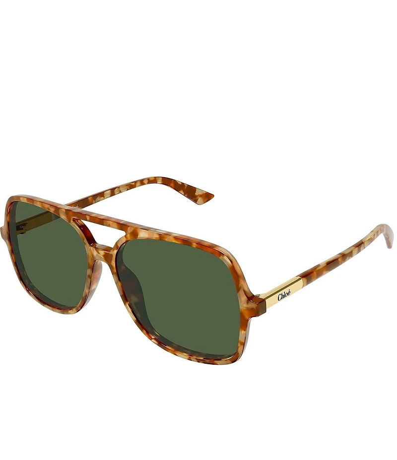 Chloe Women's Judy 57mm Navigator Sunglasses