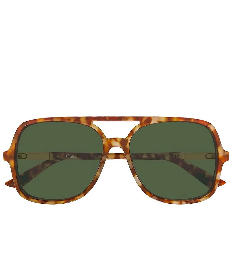 Chloe Women's Judy 57mm Navigator Sunglasses