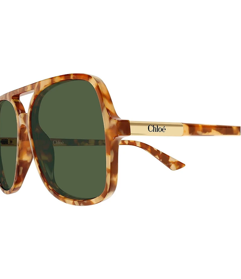 Chloe Women's Judy 57mm Navigator Sunglasses